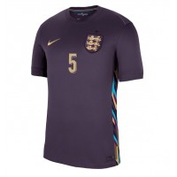 Camiseta Inglaterra John Stones #5 Visitante Equipación Eurocopa 2024 manga corta